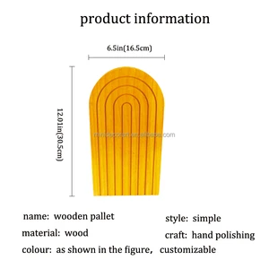New Rustic Wooden Dried Flower Green Plant Storage Rack Customized Color Size Simplicity Home Bedroom Decoration Wall Vase