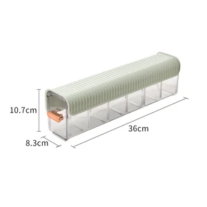 Grid Plastic Storage Box Container Wardrobe Organizer Storage Box Multipurpose Storage Box