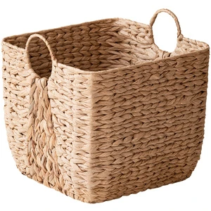 Customized Natural Rattan Wicker Storage Basket for Sundry Keys Snacks Toys Laundry