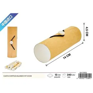 14x4.5 cm Soft Bark Decorative Storage Box for Home Decoration