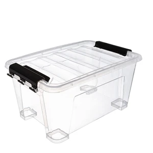 Best Seller 5L Stackable Clear Transparent Plastic Storage Box On Sale