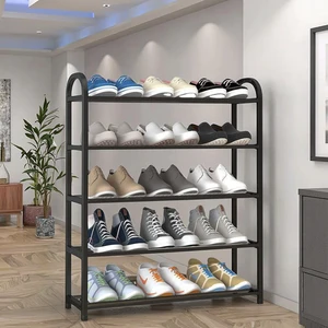 Custom-made Simple Style Multifunctional Simple Combination Metal Shoe Rack New Multi-Layer Storage Rack for Dormitories