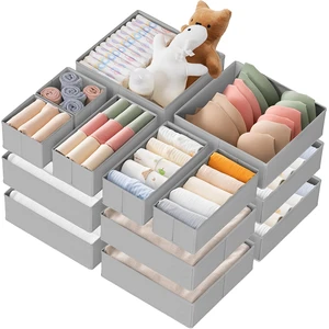 Decorative Essentials Baby Teethers Novelty Gifts Fabric Storage Bins Desk Drawer Organizers Baby Closet Dividers