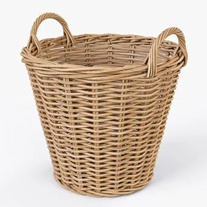 Wicker Basket Natural Color Wicker Basket Sundries Basket Handicraft