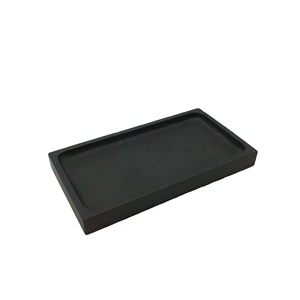 Square Resin Matte Black Single Tier Amenity Tray for Bathroom Living Room & Hotel Use Food Storage Tools & Tableware Storage