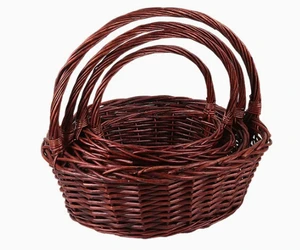 Handcrafted Rattan Woven Basket