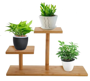 Chenzhu Modern Home Decor Glazed Display Rack Decorative Flowers Wreath and Plants Storage Shelf Plant Pot Stand Storage Rack