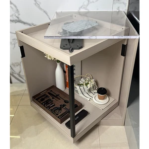 360 Rotating Entryway Shoe Cabinet Display Corner Study Room Storage Shelf Swiveling Device Accessories Kitchen Space Saving