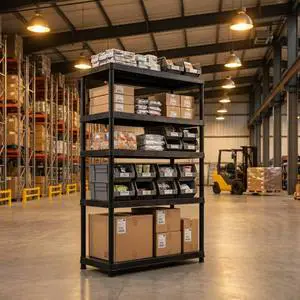 Heavy Duty Storage Shelf Shelving 91*46*135CM Stacking Racks Racking System For Commercial,Office &Industrial Storage