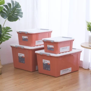 Plastic Storage Box Organizer Box Toys Organizer Plastic Storage Container Toy Storage Box Plastic Container with 25L