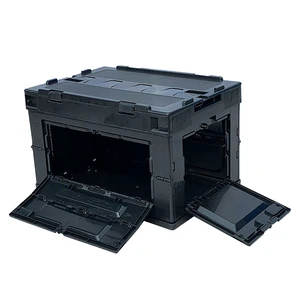 Plastic Outdoor Heavy Duty Pallet Bin Foldable Storage Bin Storage Containers Bins Stackable Pallet Box with Automotive Industry