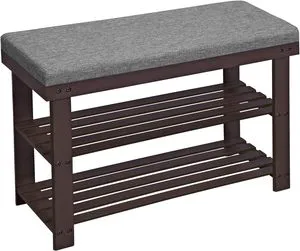 Multifunctional Entrance Channel High Quality Bamboo Shoe Racks for Home Shoes Bench with Flip up for Furniture