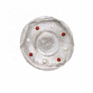 Christmas Atmosphere Desktop Jewelry Storage Tray Entryway Ornament Entryway Storage Ring Jewelry Decorative Tray Gift