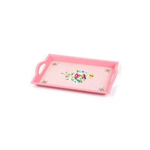 Elegant Rectangular Decorative Tray Versatile Serving and Storage Solution