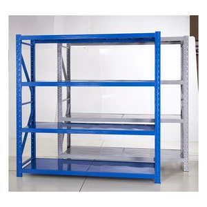 Guangdong 4 Layers 2000*600*2000mm Adjustable 200-500kg Storage Light Duty Shelves Long-span Racking for Warehouse