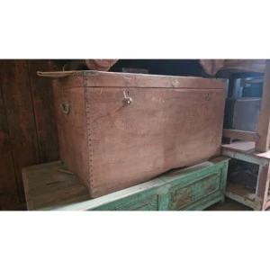 Handcrafted Rustic Large Wooden Decorative Storage Box