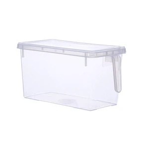 2025 PET Fridge Kitchen Organizer Plastic Food Storage Container Set Storage Box Bin