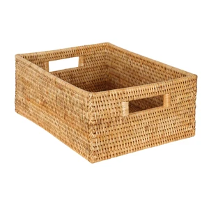 Premium Handmade RATTAN BASKET Wicker Baskets Perfect for Elegant Storage and Home Decoration with High Quality