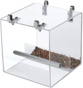 Clear Charity Eco-Friendly Acrylic Donation Ballot Box With Lock