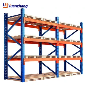 Space-Saving Modular Heavy Duty Shelving Units Steel Factory Cold Storage Anti-rust Storage Rack Stacking Rack