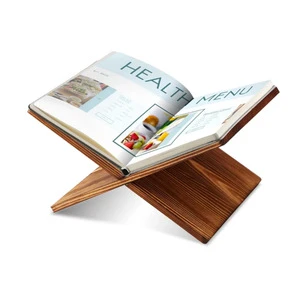 Multi-Purpose Desktop-Style Book Display & Storage Rack for Kitchen Study Hotel Use