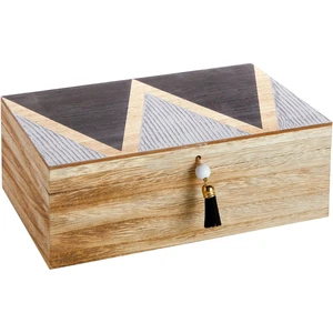 Modern Sustainable Wooden Decorative Boxes for Tabletop Storage