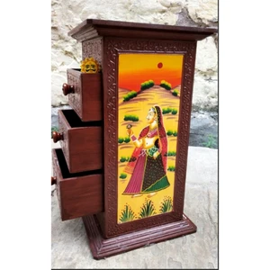 Ethnic Indian Classic Multifunction Decorative Storage Box with <2cm Dimensional Tolerance Made in India