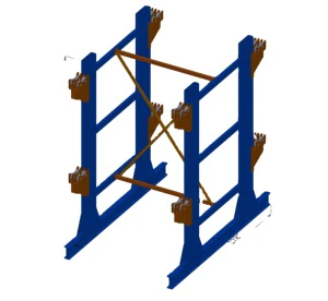 Hot Sale Heavy Duty Cable Rack Cable Reel Shelf Metal Storage Rack For Warehouse