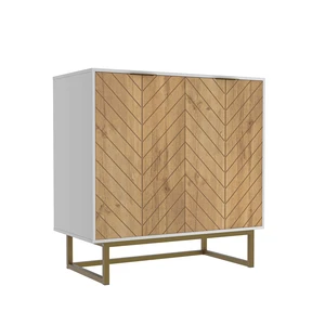 Organizing Living Room Space with Elegant Decor Storage Cabinet