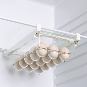 WOKA Kitchen Storage Good PET Material Transparent Plastic Refrigerator Food Drawer Box Drawer Type Storage