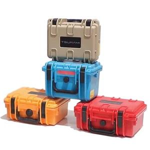 Customizable Outdoor Waterproof Shockproof Tactical Protective Case Plastic Hard Small Case With Foam