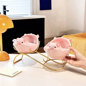 Entrance Key Storage Entryway Ornament High-end Little Pig Home Living Room Shoe Cabinet Decoration Housewarming Gift