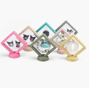 2026 Storage Box Square 100 Pcs Customized Color PE Transparent Suspension Drawer Box For Rings Necklaces