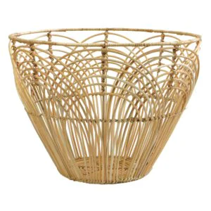 Hot New Design Bamboo Rattan Storage Basket Woven Basket Customize Size for Home Organizing