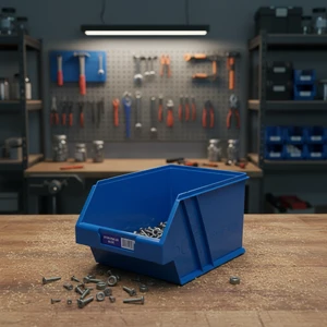 PVC Storage Boxes and Hardware Accessories Containers-Light Duty Customizable Size & Color