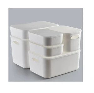 Wholesale Custom Good Price Plastic Household Storage Box With Lid