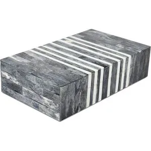 Luxury Resin Storage Box with MDF Interior for Home Gift Home Decoration and Accessories