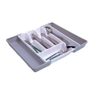 China Manufacturer New Product Customized Expandable Cutlery Storage Trays