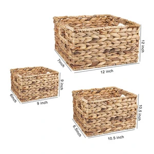 Water Hyacinth Storage Basket
