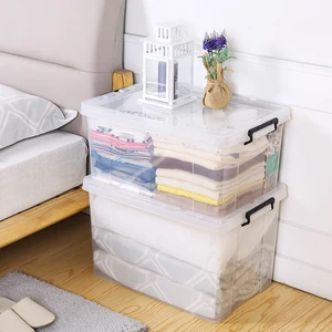 Cheap OEM Available Home pp File Storage Container Boxes Bin Plastic Box with Handle