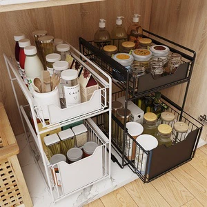 Storage Holders & Racks Metal Kitchen Storage Rack