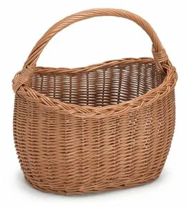 Best Price Decorative Rattan Baskets Handmade Natural Color Indian Rattan Storage Baskets for Home Use with Handle