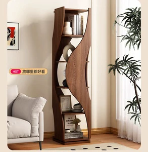 Creative Living Room Display Rack, Artistic Floor Design, Storage Rack, Simple Rotating Storage Rack, Home Decoration