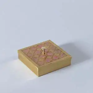 Handmade Brass Decorative Storage Box