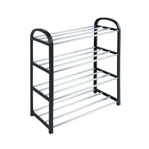 New Multifunctional Shoe Rack Metal Multi-layer Storage Rack Simple Vertical Display Home Storage Shoe Rack