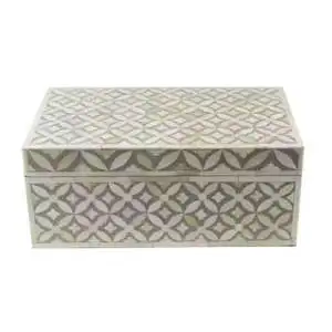 Elegant Customizable Wood Jewelry Storage Box for Rings Necklaces Decorative Handmade Gift Box by TIMELESS CRAFT