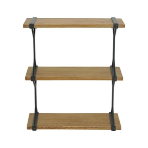 YUNFEI Wood Wall Decorative Shelves for Storage