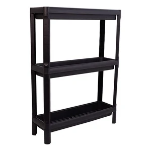Wholesale Modern 3 Layers Detachable Standing Type PP Storage Rack for Bathroom Kitchen