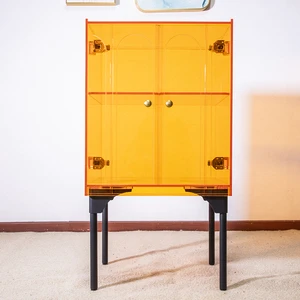 Furniture Acrylic Storage Cabinet Home Decor Modern Living Room Cabinet Storage