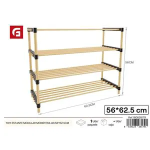 Monstera 4N Modular Home Storage & Organization 56x62.5cm Shelf for Home Decor